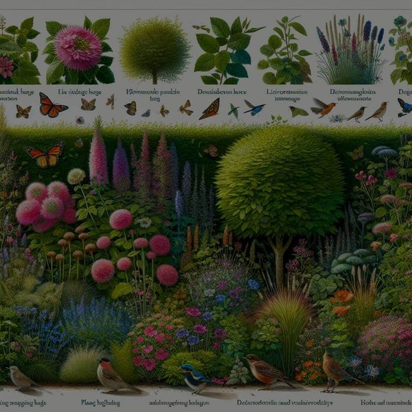 Quelles sont les meilleures plantes pour créer une haie vivante qui favorise la biodiversité ?