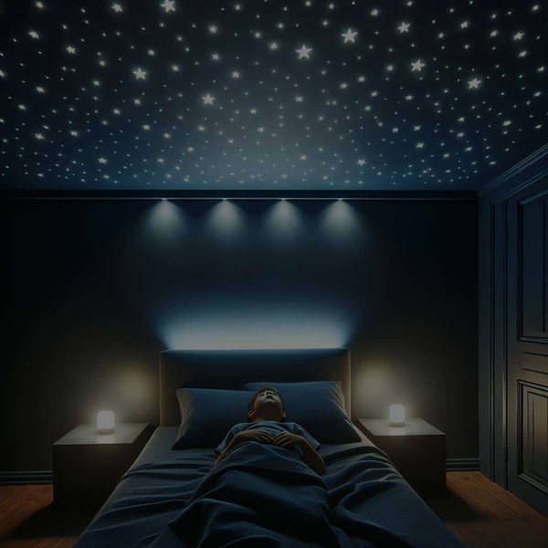 Comment réaliser un plafond lumineux étoilé pour une chambre d'enfant ?