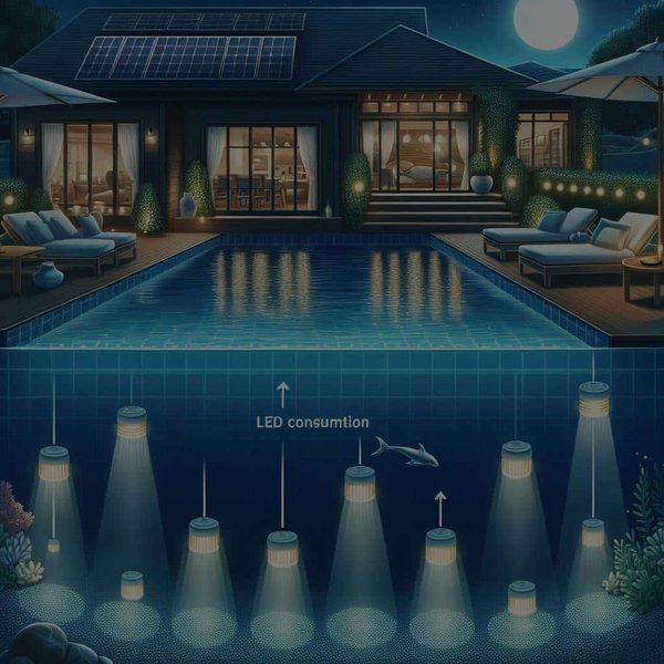 Comment réduire la consommation énergétique d'un éclairage de piscine sans perdre en esthétique ?